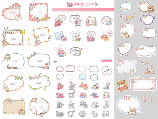 Fairy Tale Style Border Vector Free Download 550x414 Fairy Tale Style Border Vector Free Download