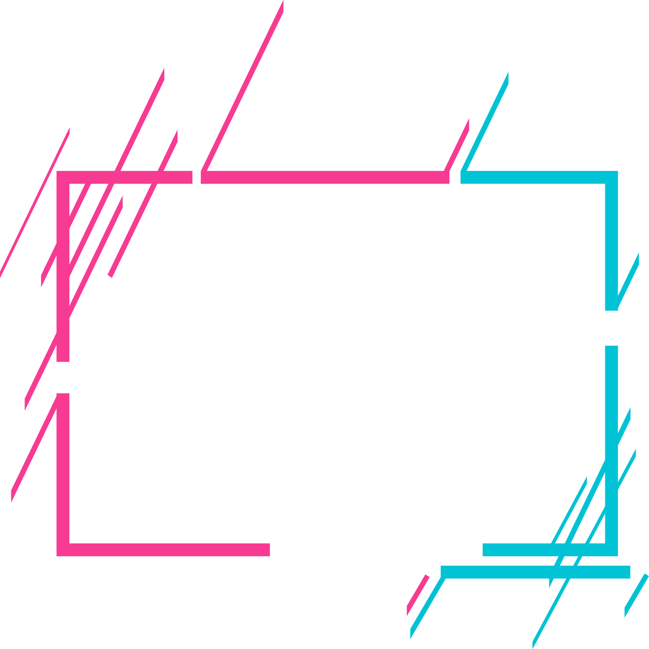 1280x1280 The Scrapbook Collection Simple Abstract Border Vector For Free