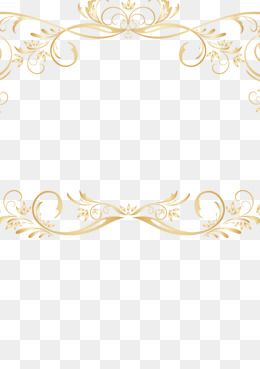 260x369 Vintage Gold Lace Border Vector, Retro, Golden, Lace Png