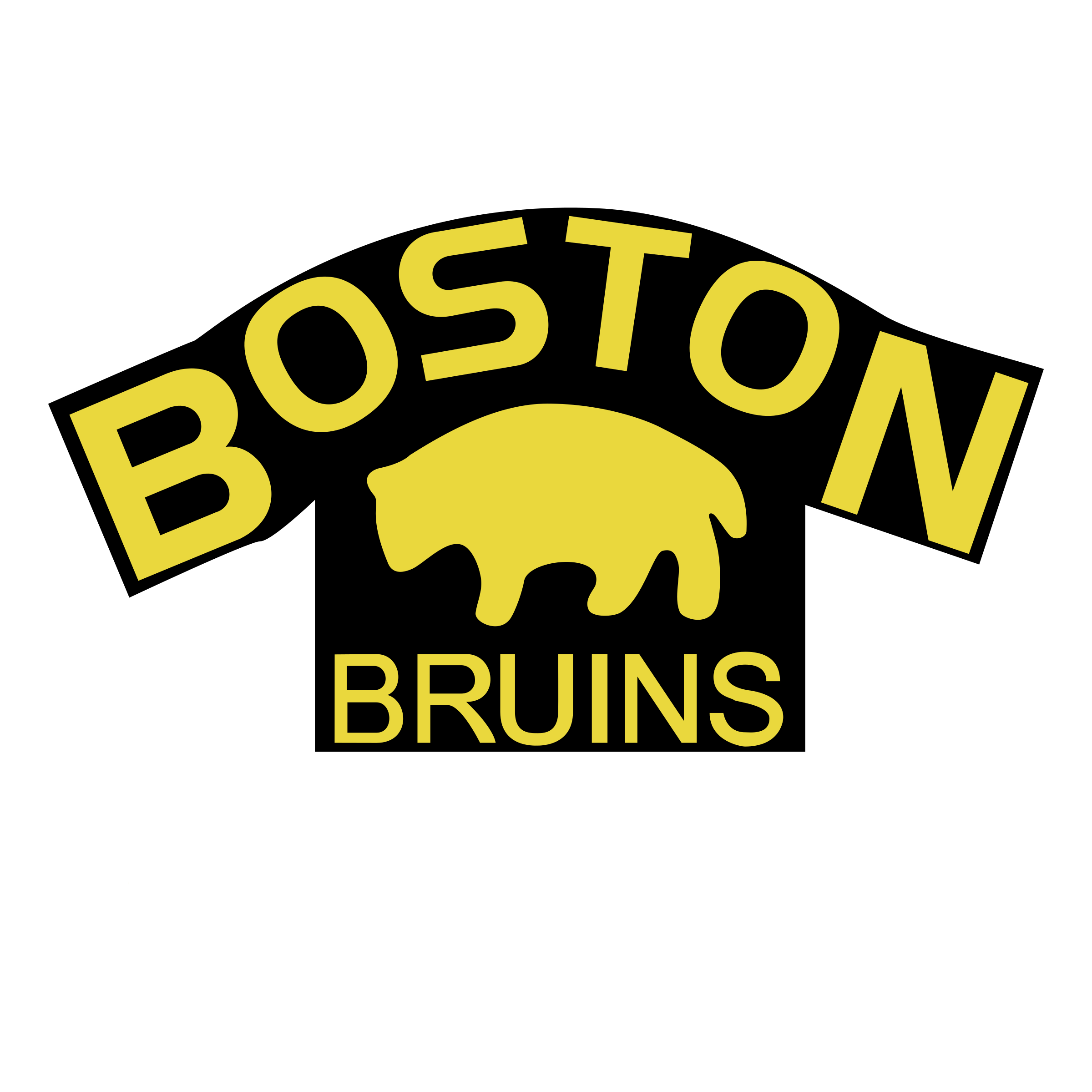Boston Bruins Logo Vector at Vectorified.com | Collection of Boston