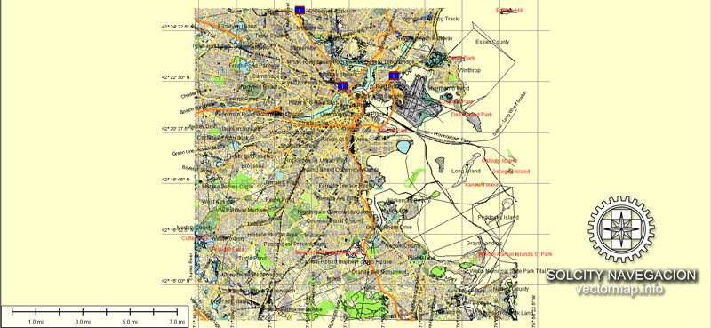 Boston Vector Street Map Part Atlas Full Editable City Plan 800x369 Boston Vector Street Map Part Atlas Full Editable City Plan
