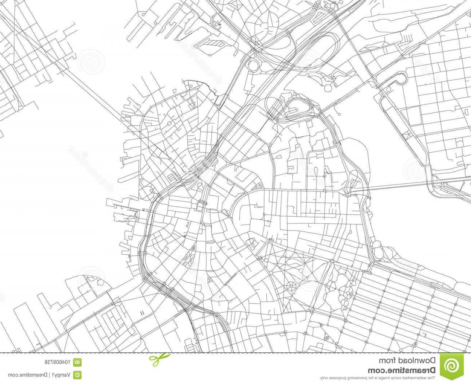 Boston Map Vector at Vectorified.com | Collection of Boston Map Vector ...