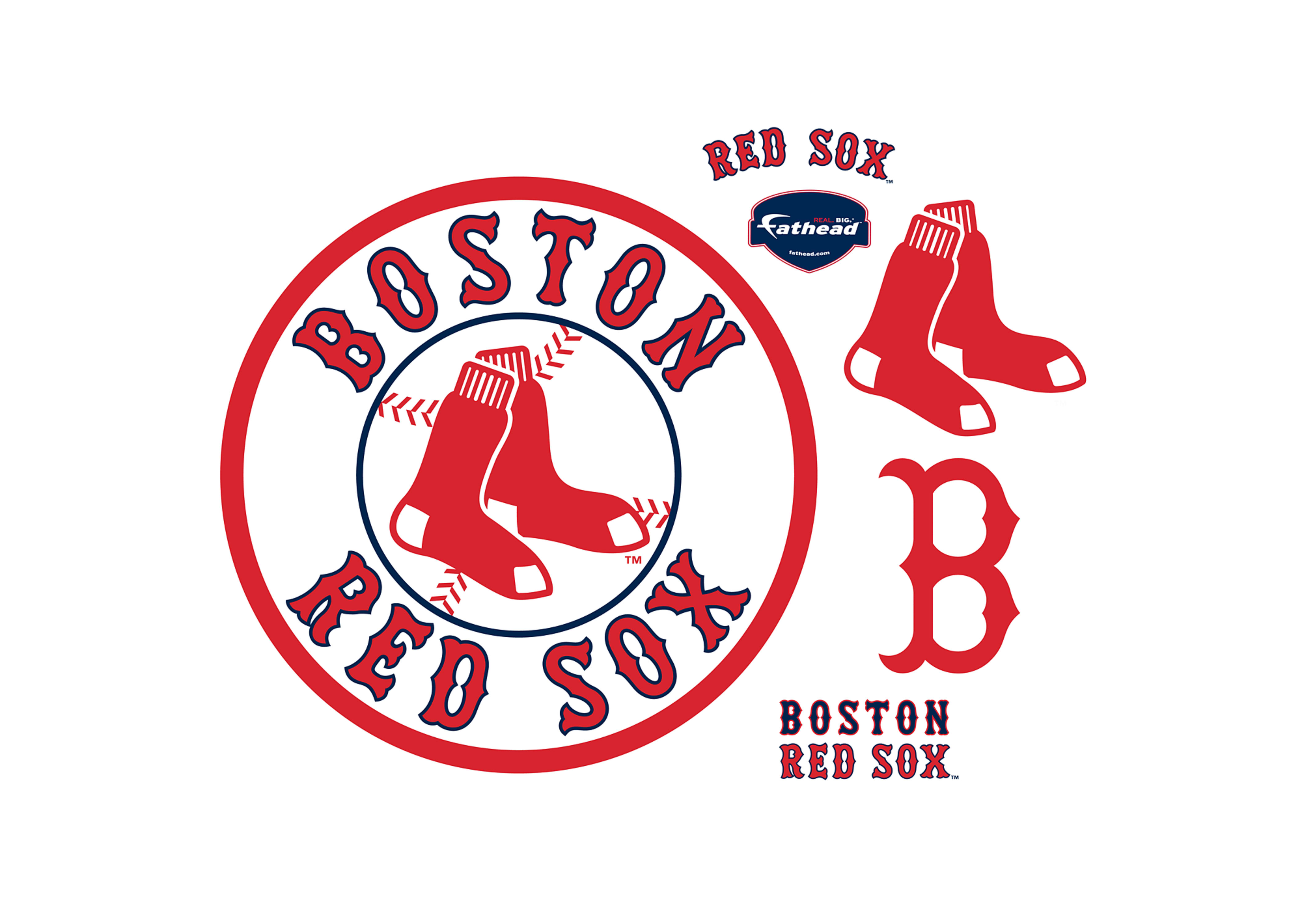 Boston Red Sox Logo Vector At Vectorified.com | Collection Of Boston ...