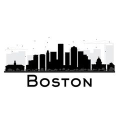 Boston Skyline Silhouette Vector at Vectorified.com | Collection of ...