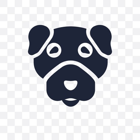 450x450 Vector Cartoon Character Boston Terrier Dog Seamless Pattern