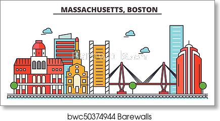 435x241 Massachusetts, Boston City Skyline Architecture, Buildings