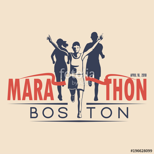 500x500 Unique Design Of The Vector Badge For The Annual Running Marathon