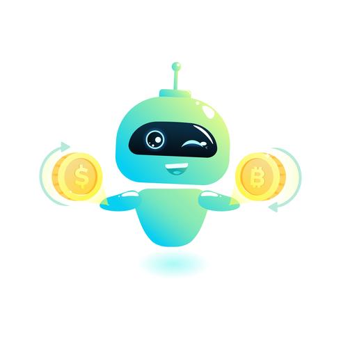 Cute Bot Currency Exchange Chatbot Greets Online Consultation 490x490 Cute Bot Currency Exchange Chatbot Greets Online Consultation