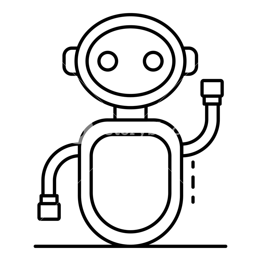 Greeting Chat Bot Icon Outline Greeting Chat Bot Vector Icon 1000x1000 Greeting Chat Bot Icon Outline Greeting Chat Bot Vector Icon