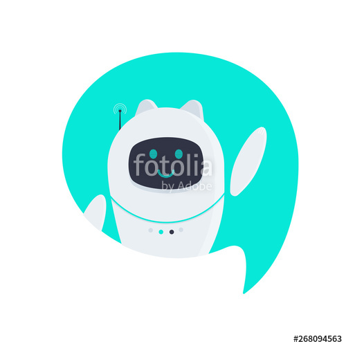 Robot Cat Chatbot Icon Sign Flat Style Design Vector Illustration 500x500 Robot Cat Chatbot Icon Sign Flat Style Design Vector Illustration