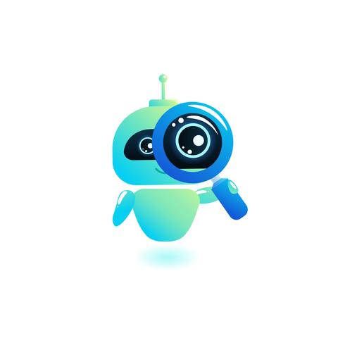 Chatbot Search Looks Into A Magnifying Glass Search Engine 490x490 Chatbot Search Looks Into A Magnifying Glass Search Engine