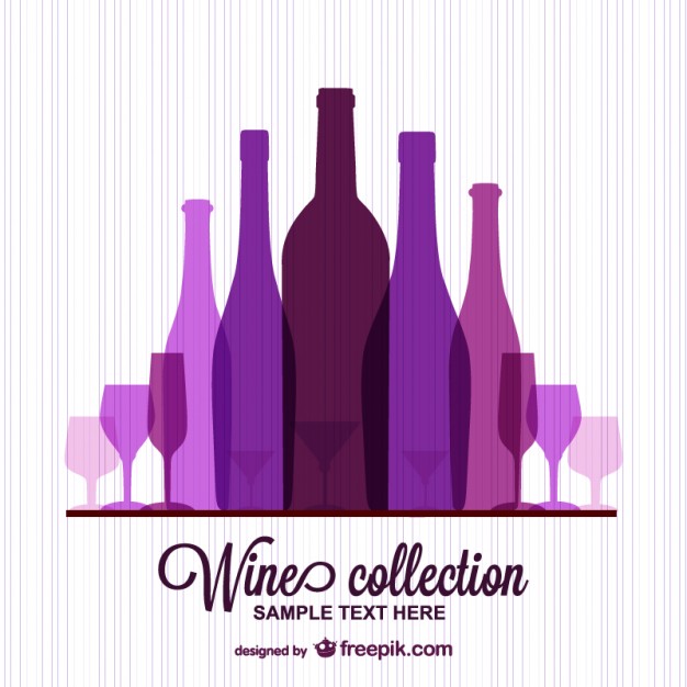 626x626 Vector Botellas De Vino Gratis Descargar Vectores Gratis
