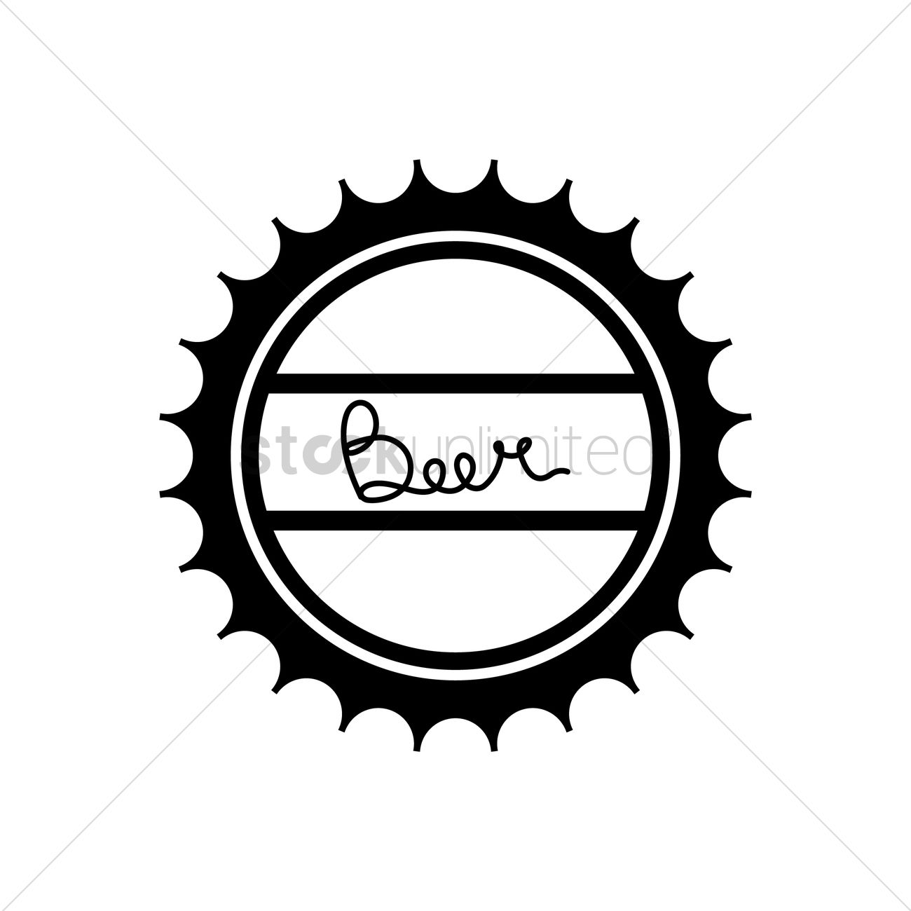 1300x1300 Beer Bottle Cap Vector Image