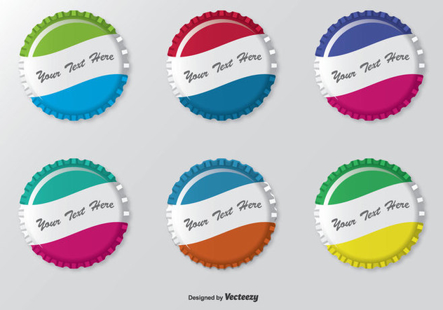 Colorful Bottle Cap Set Free Vector Download Cannypic 632x443 Colorful Bottle Cap Set Free Vector Download Cannypic