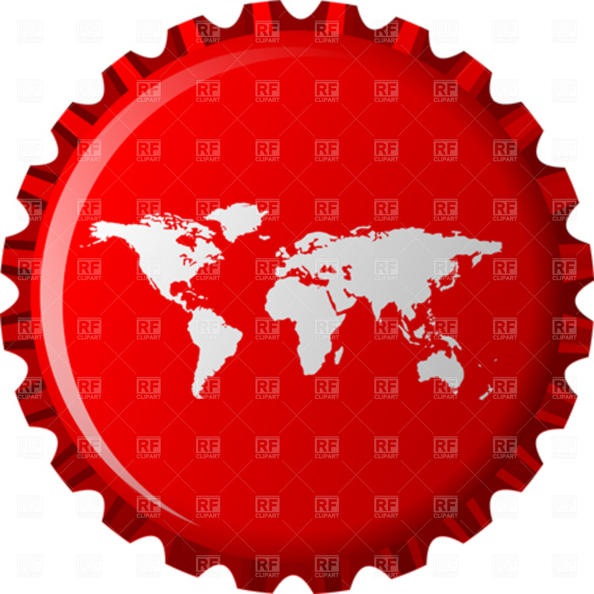 World Map On Red Beer Bottle Cap Vector Image Of Signs, Symbols 1200x1200 World Map On Red Beer Bottle Cap Vector Image Of Signs, Symbols