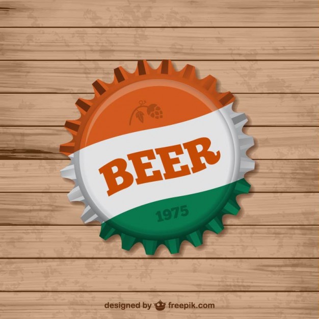 Beer Bottle Cap Vector Free Download 626x626 Beer Bottle Cap Vector Free Download
