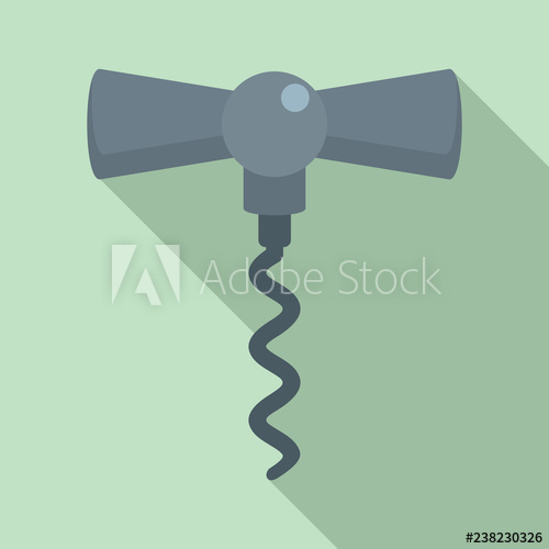 500x500 Bottle Opener Icon Flat Illustration Of Bottle Opener Vector Icon