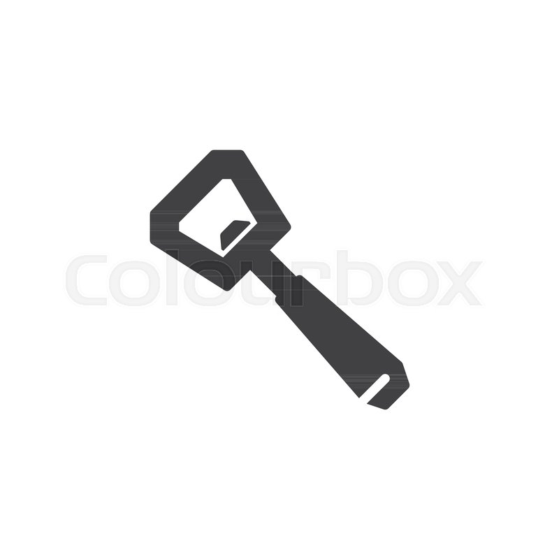 800x800 Bottle Opener Vector Icon Filled Flat Stock Vector Colourbox