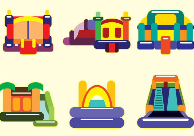 632x443 Bounce House Vector Free Vector Download Cannypic
