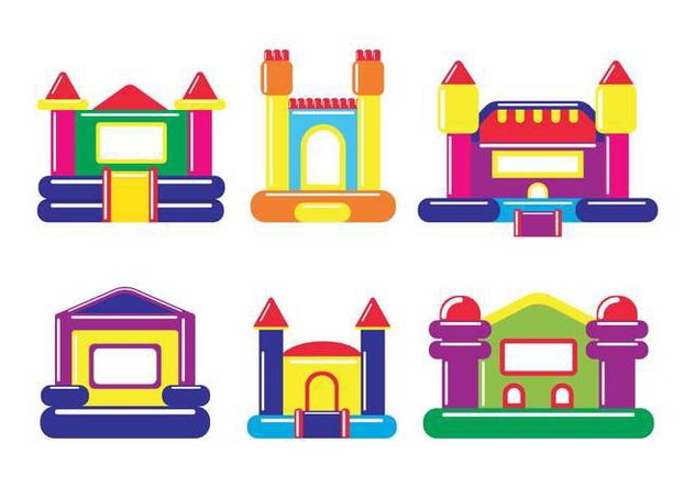 632x443 Bounce House Vector Free Vector Download Cannypic