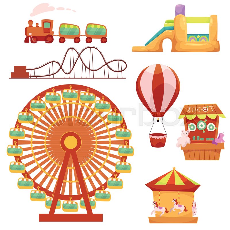 Amusement Park Set 800x800 Amusement Park Set
