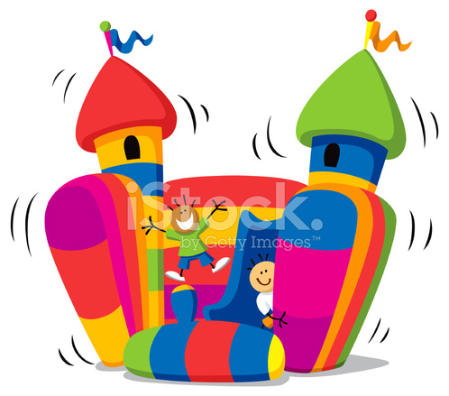 Jumping Castle Stock Vector 498x439 Jumping Castle Stock Vector