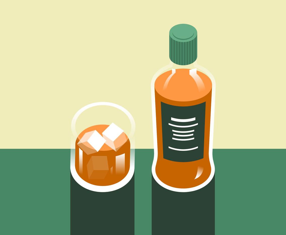 1136x936 Bourbon Illustration Vector Vector Art Graphics