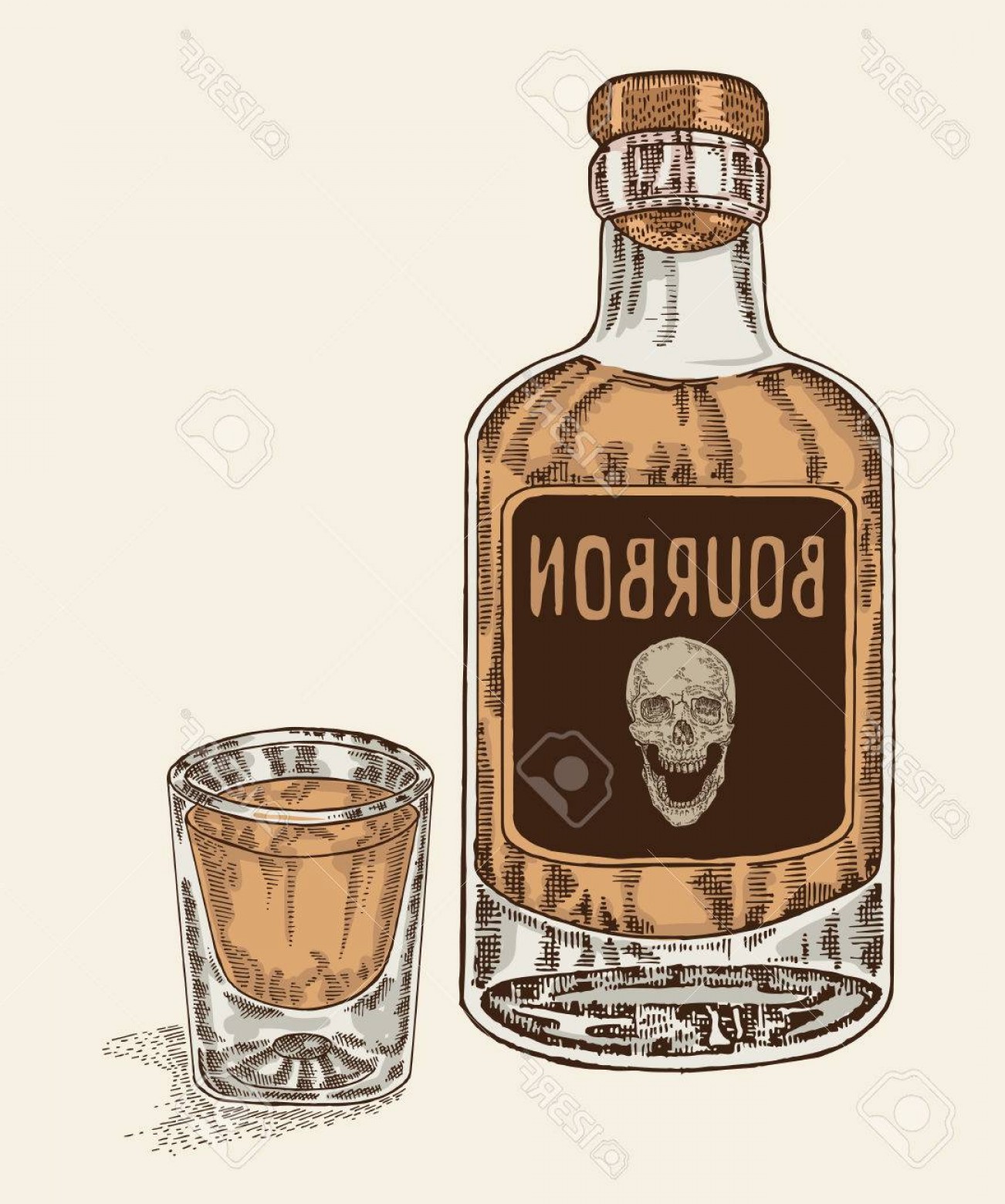 1302x1560 Bourbon Vector Cultracing
