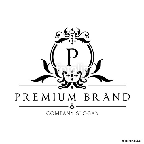 500x500 Boutique Logo,hotel Logo,luxury Brand Logo,vector Logo Template