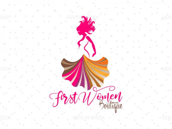 600x450 Women Fashion Logo Design India, Boutiques Logo Design India
