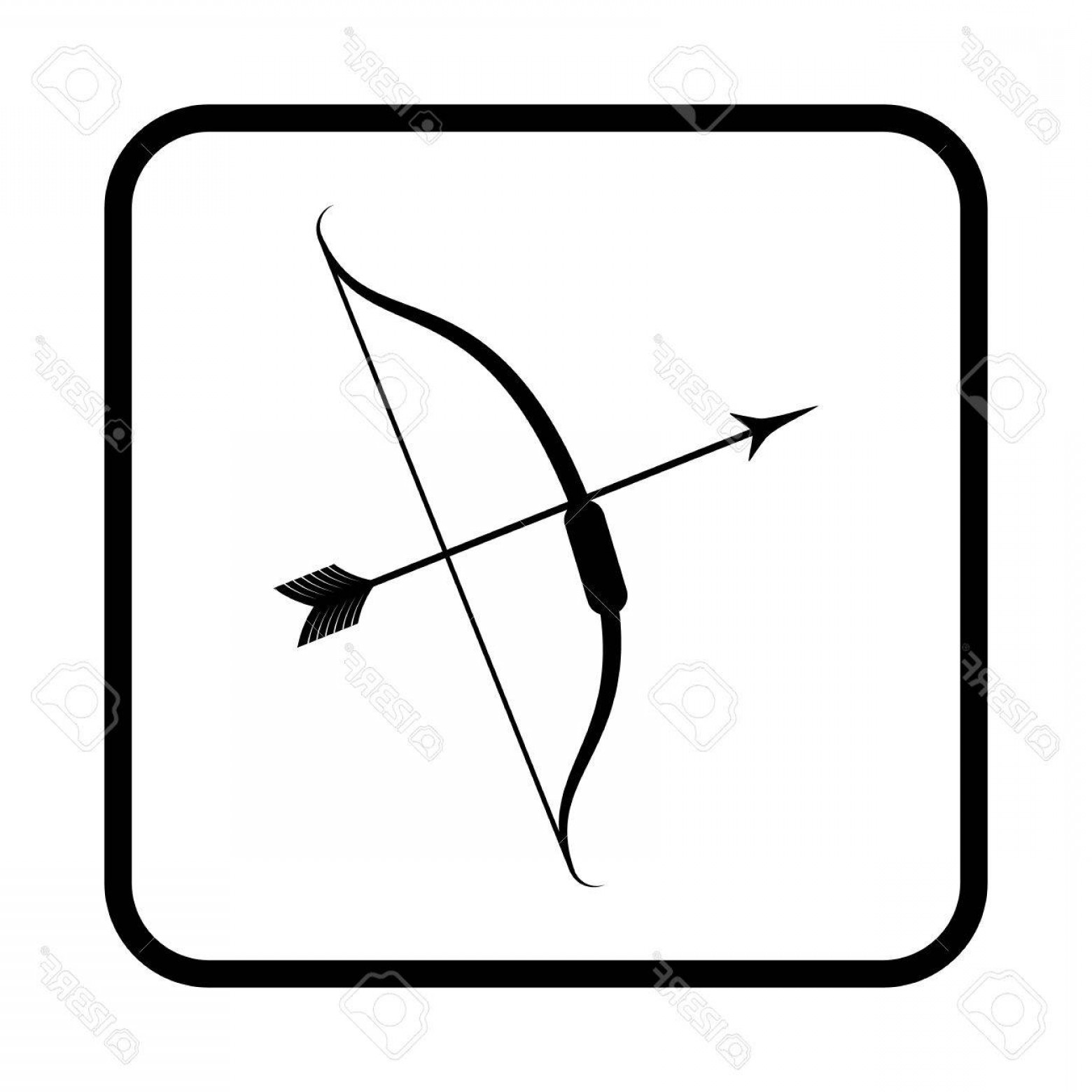 Photostock Vector Bow Arrow Vector Icon Handandbeak 1560x1560 Photostock Vector Bow Arrow Vector Icon Handandbeak