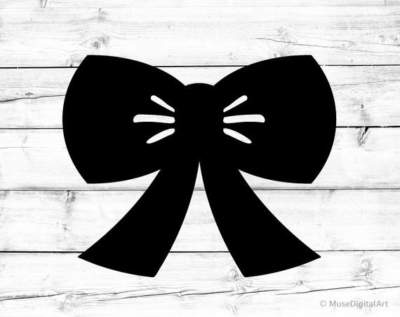 Bow Silhouette Vector at Vectorified.com | Collection of Bow Silhouette ...