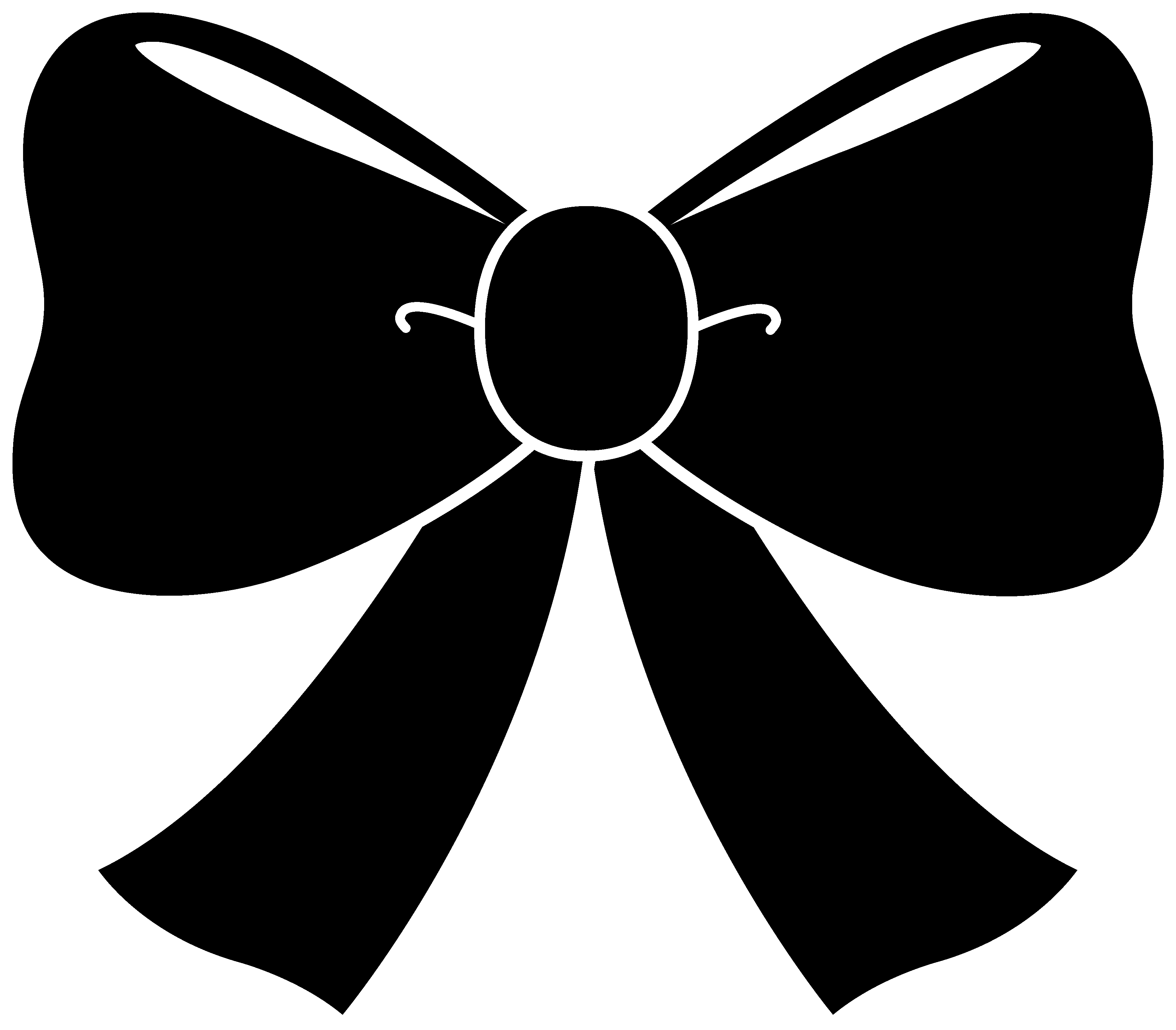 3571x3128 White Bow Vector Images