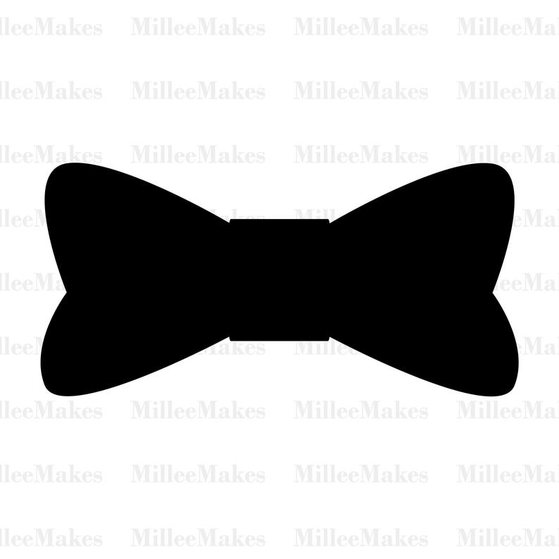 Download Bow Tie Silhouette Vector at Vectorified.com | Collection ...