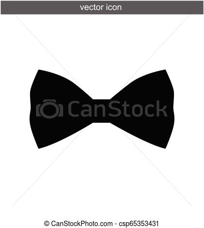 Bow Tie Icon Silhouette Isolated Vector Illustration Flat Strock 420x470 Bow Tie Icon Silhouette Isolated Vector Illustration Flat Strock