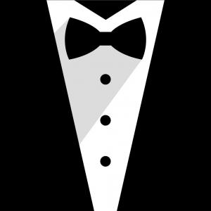 Bow Tie Silhouette Vector at Vectorified.com | Collection of Bow Tie ...