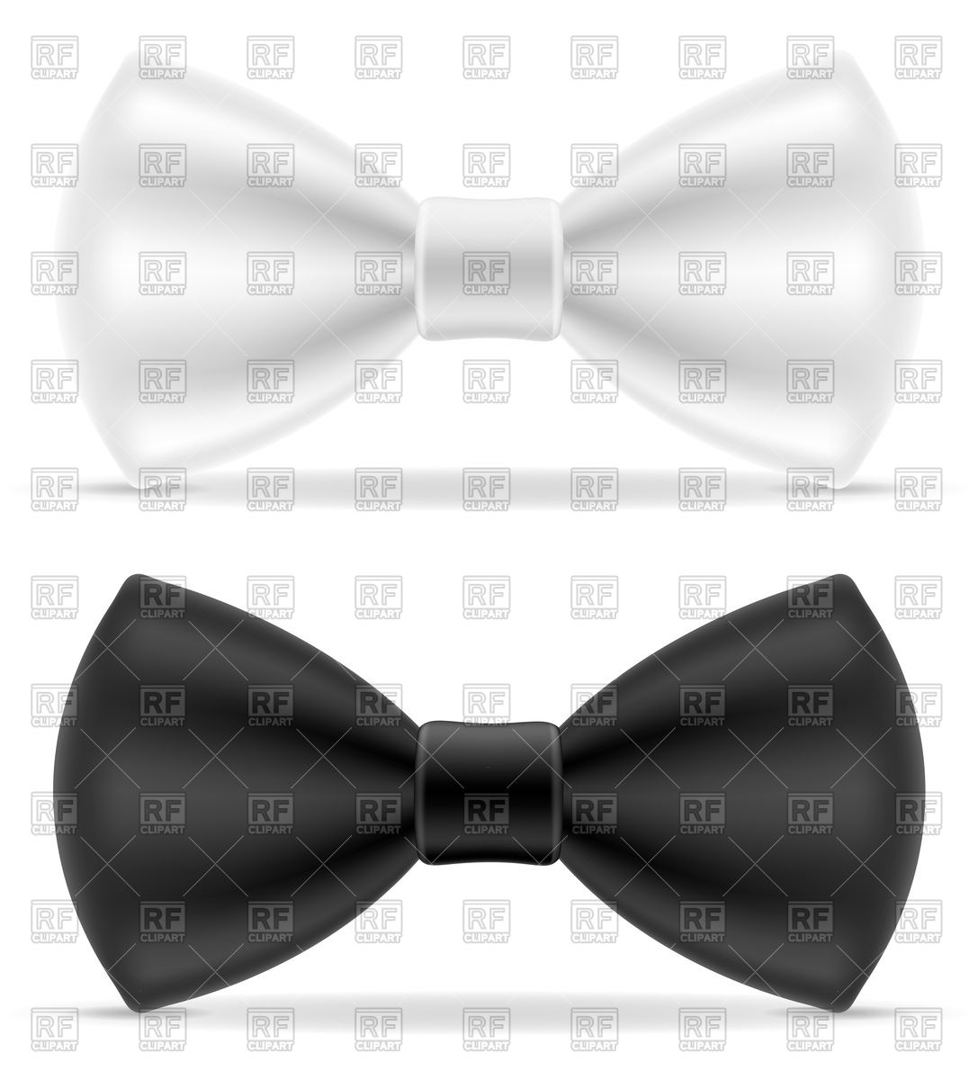 1087x1200 Black And White Bow Tie Vector Image Of Objects Konturvid