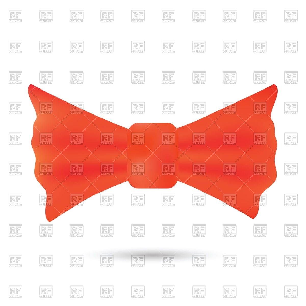 1200x1200 Red Bow Tie Vector Image Of Beauty, Fashion