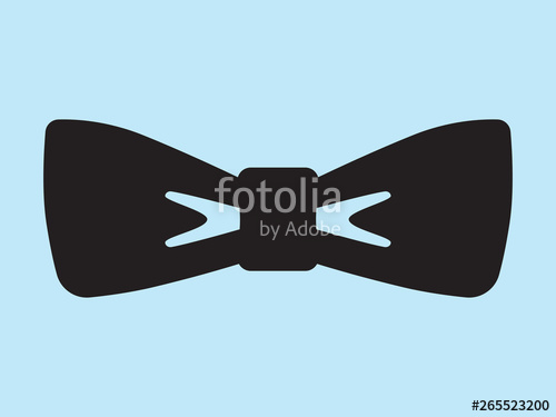 500x375 Bow Tie Vector Stock Image And Royalty Free Vector