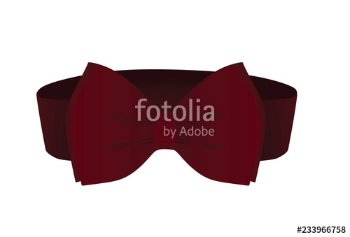Red Bow Tie Vector Illustration Stock Image And Royalty Free 500x339 Red Bow Tie Vector Illustration Stock Image And Royalty Free