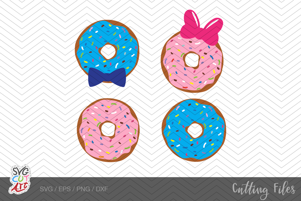 1002x668 Donut Sprinkles, Donut Clipart, Donut Bow, Vector Cut