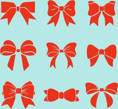 Red Bow Vector Free Vector Download 399x368 Red Bow Vector Free Vector Download