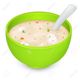 260x260 Download Bowl Of Soup Vector Clipart Chicken Soup Clam Chowder Cream