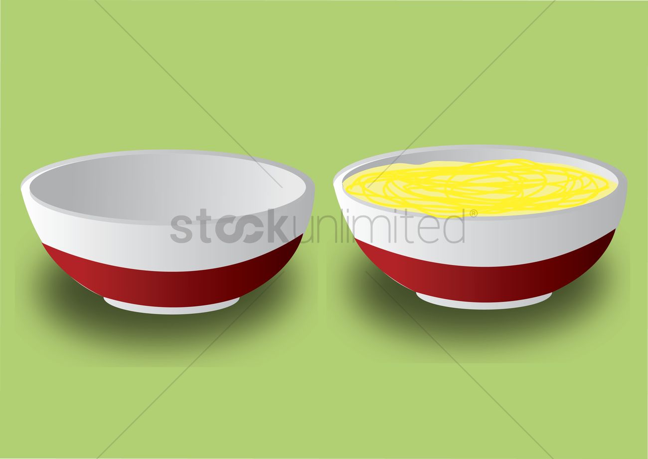 1300x920 Free Vector Of Bowl Of Soup Vector Image