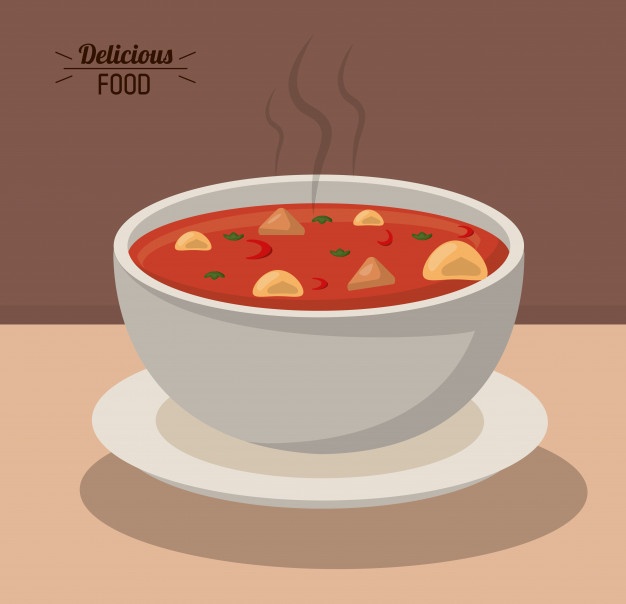 626x604 Soup Vector Images