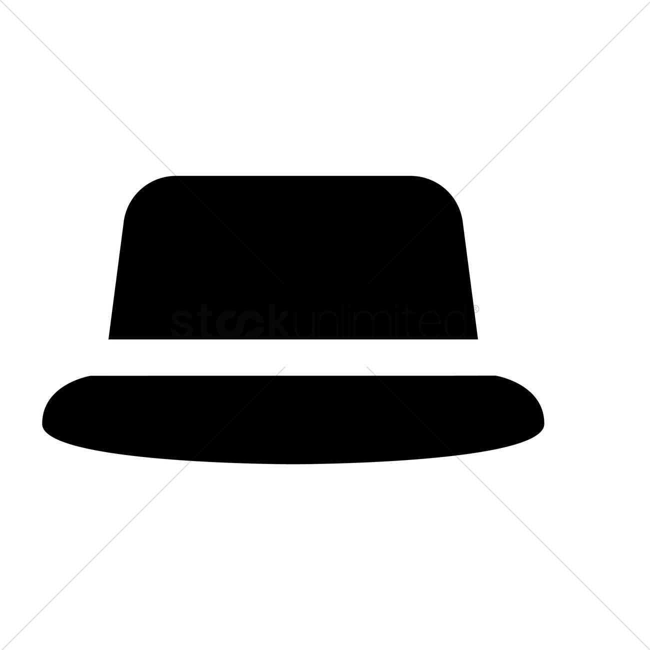 Bowler Hat Vector Image 1300x1300 Bowler Hat Vector Image