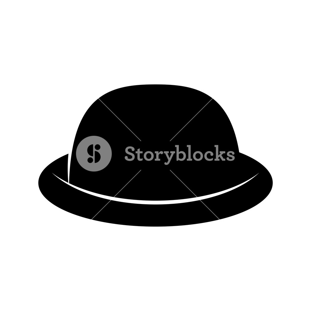 Fashion Hat Women's Black Hat Lady Retro Hat Vector 1000x1000 Fashion Hat Women's Black Hat Lady Retro Hat Vector