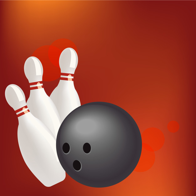626x626 Bowling Realistic Illustration Background Vector Free Download