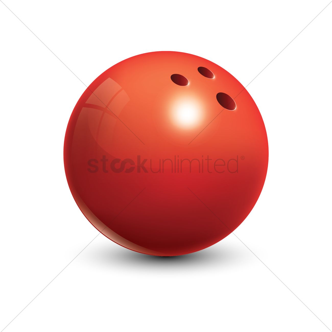 1300x1300 Bowling Ball Vector Image