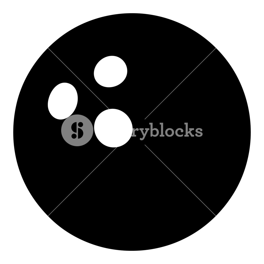 1000x1000 Bowling Ball Icon Simple Illustration Of Bowling Ball Vector Icon